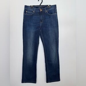 Escada Blue Straight Leg Jeans Classic Denim